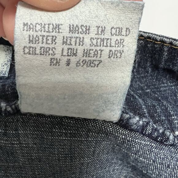 VTG 90s Y2K Paris Blues Denim Maxi Skirt Plus Size 23 3X Blue Stretch Hippie - Picture 10 of 11